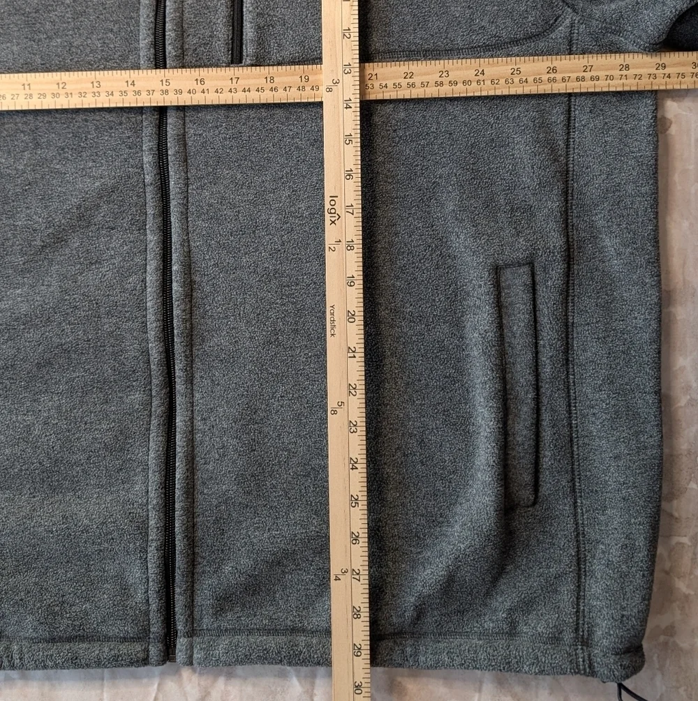 Polo Ralph Lauren Performance Grey Fleece Lined Jacket 2XL Full-Zip